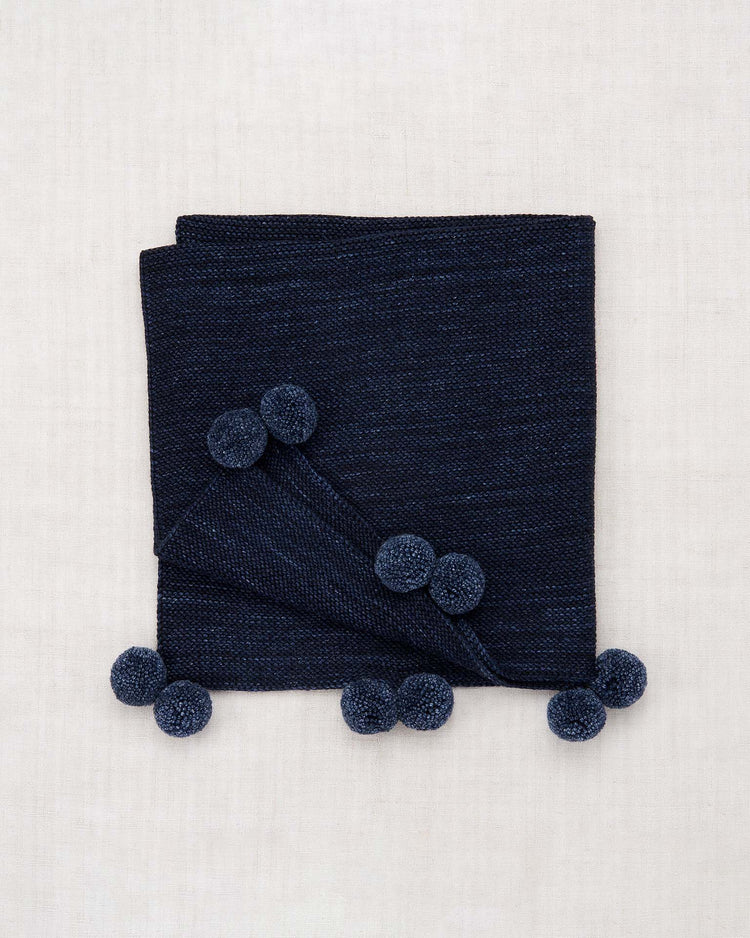Little Misha + Puff Accessories One size Layette Heirloom Blanket in Ink