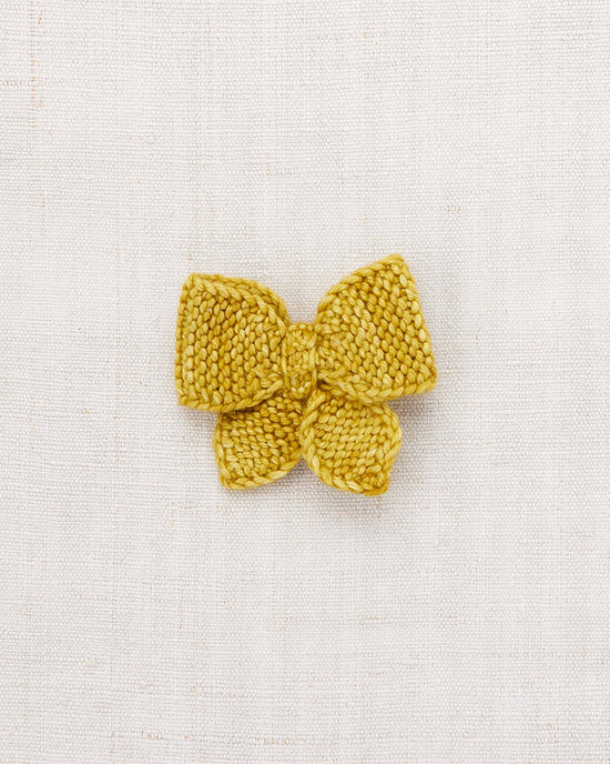 Little misha + puff accessories one size medium puff bow set in citron