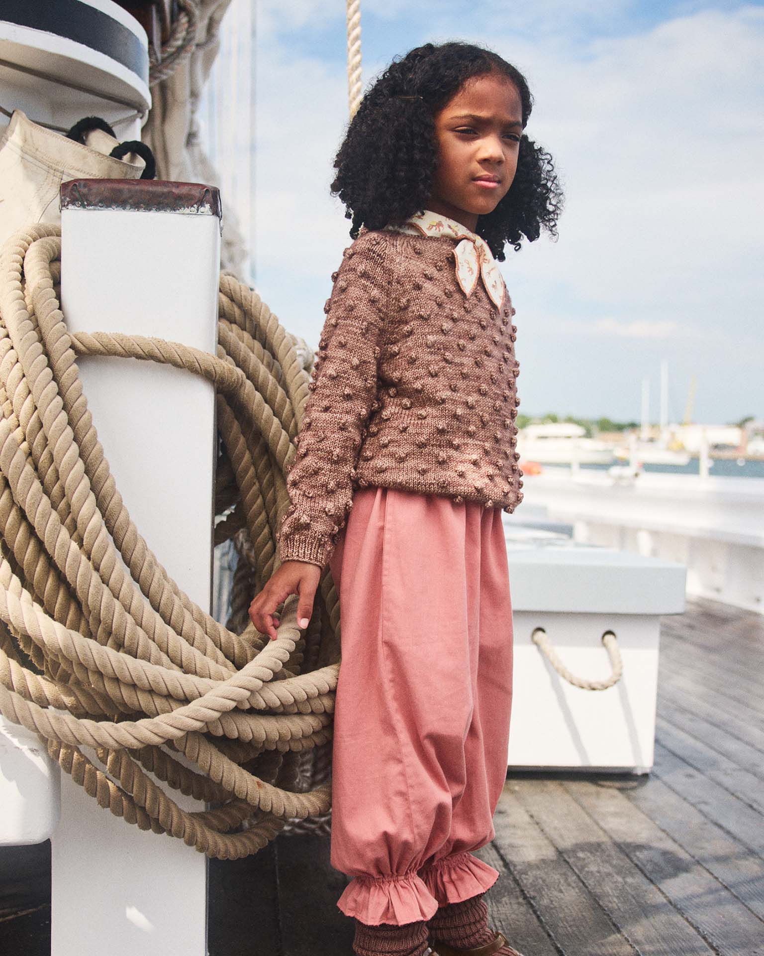 希少カラー　タグありmisha&puff popcorn sweater 希少カラー タグありmisha&puff popcorn sweater 希少カラー タグあり