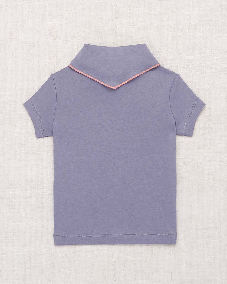 Little misha + puff kids scout tee in pewter