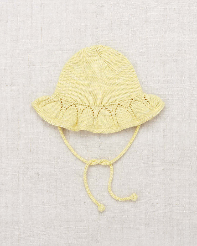 Little misha + puff baby starling sunhat in vintage yellow