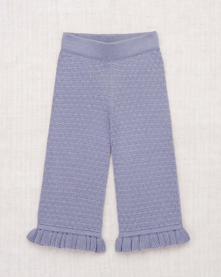 Little misha + puff kids sunflower ruffle pant in pewter