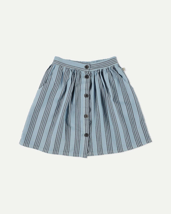 Little my little cozmo kids allegra skirt in blue stripes
