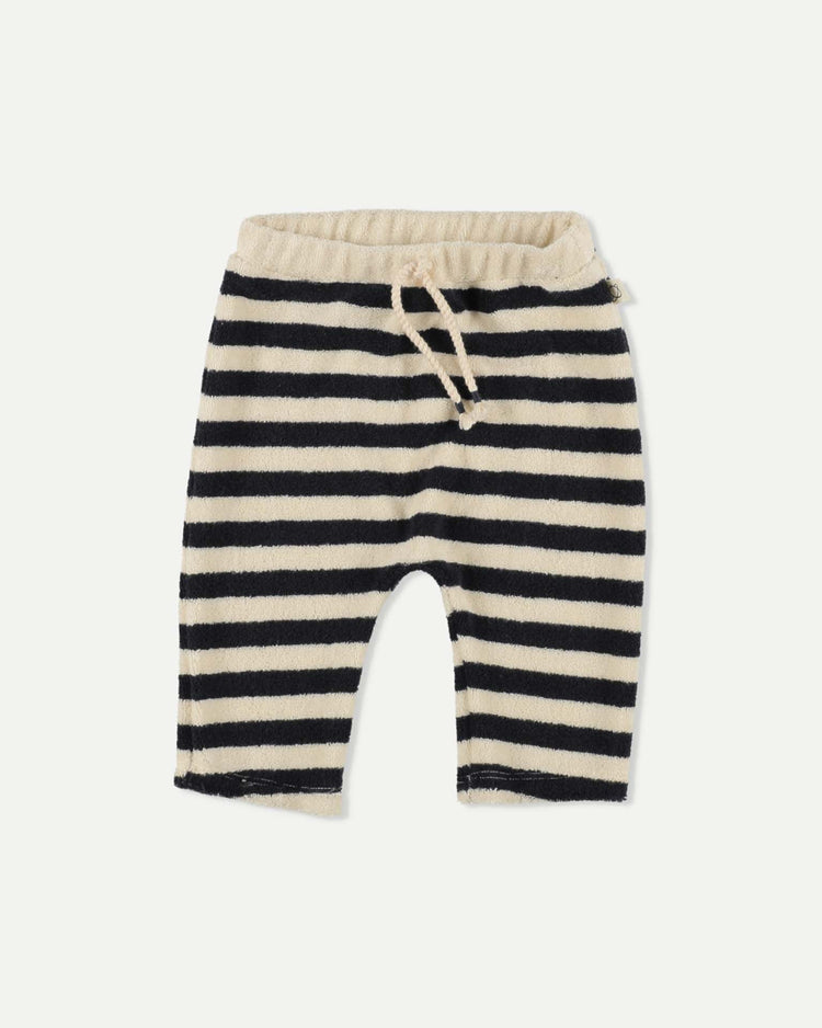 Little my little cozmo baby jasper pants in navy stripes