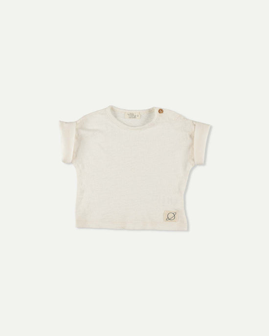 Little my little cozmo baby kit baby tee in ivory