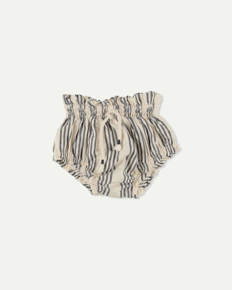 Little my little cozmo baby rin bloomer in ivory stripes