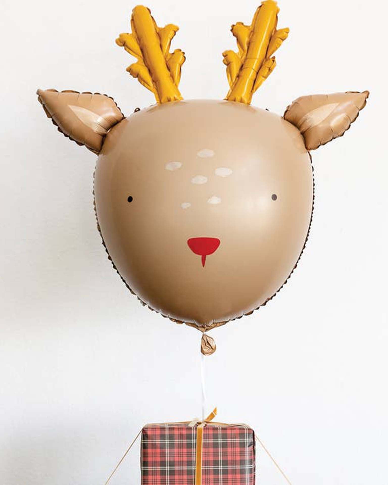 my mind's eye dear rudolph reindeer mylar balloon – Little
