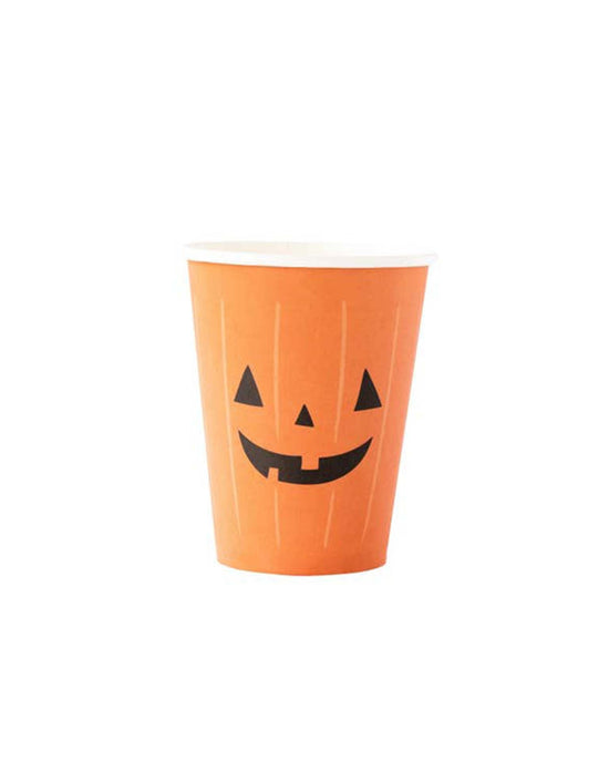 Little my mind's eye party hey pumpkin! pumpkin paper party cups