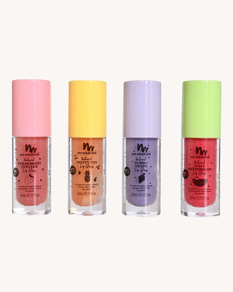 Little no nasties play natural lip gloss in gummy grape