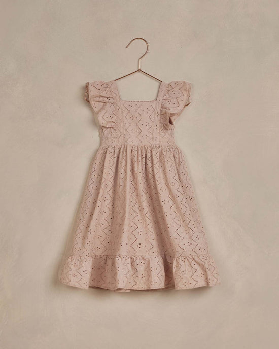 Little noralee kids lucy dress in rose