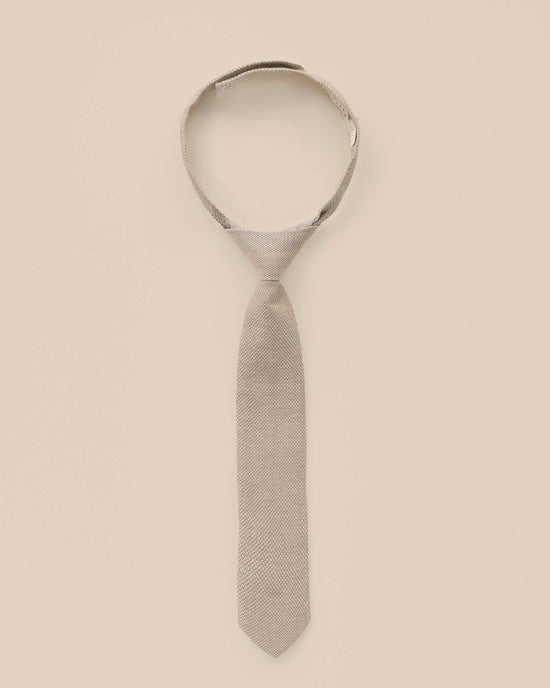 Little Noralee accessories skinny tie in fog