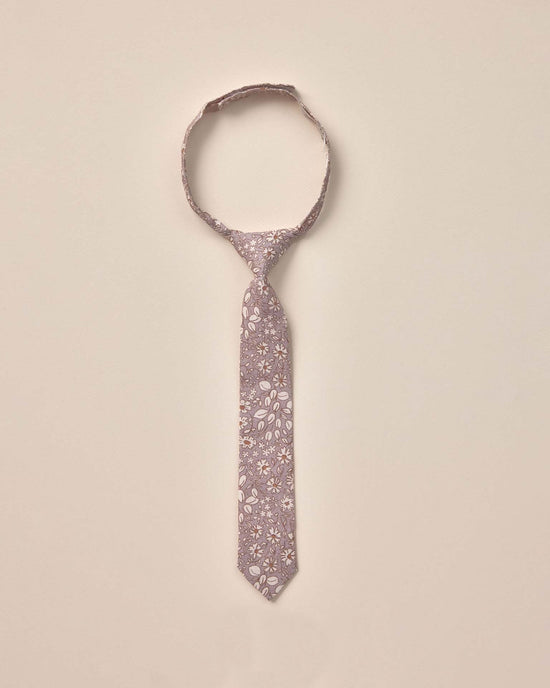 Little noralee accessories skinny tie in lavender bloom