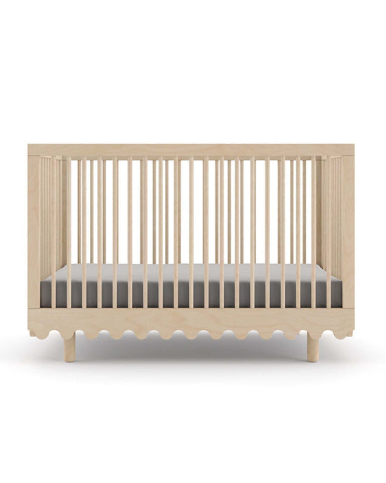 Little oeuf home moss crib in birch