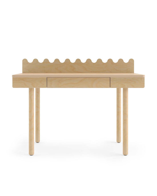 Little oeuf room moss desk in birch