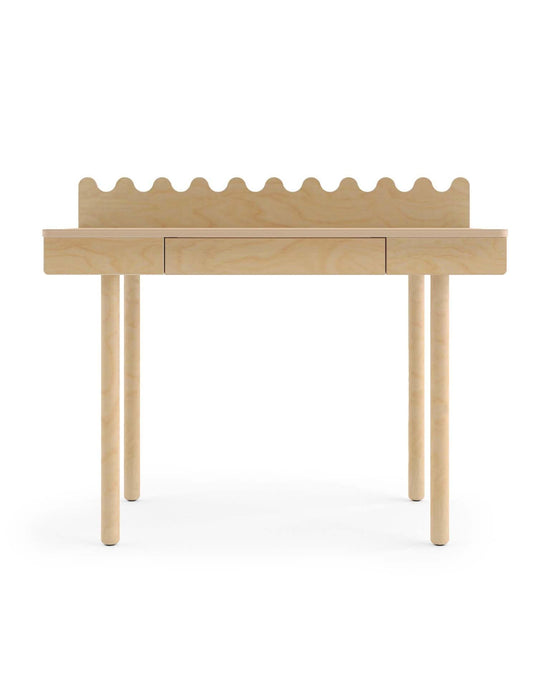 Little oeuf room moss desk in birch