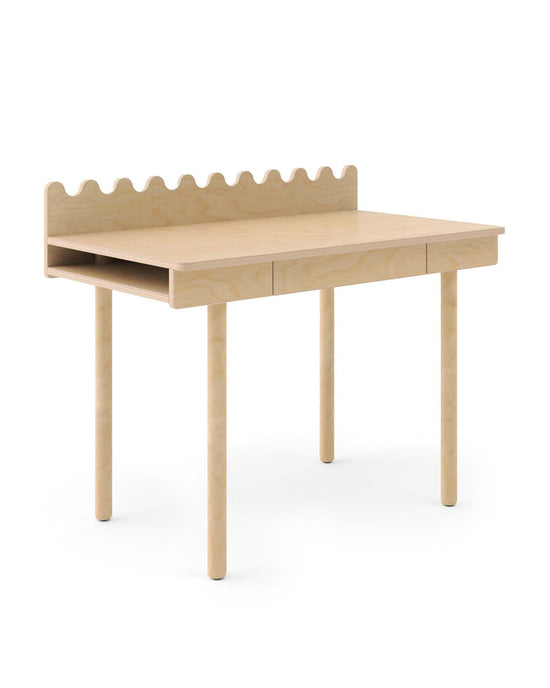 Little oeuf room moss desk in birch