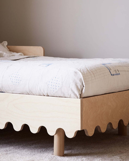 Little oeuf home moss toddler bed in birch