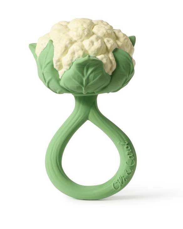 Little oli + carol baby accessories cauliflower rattle toy