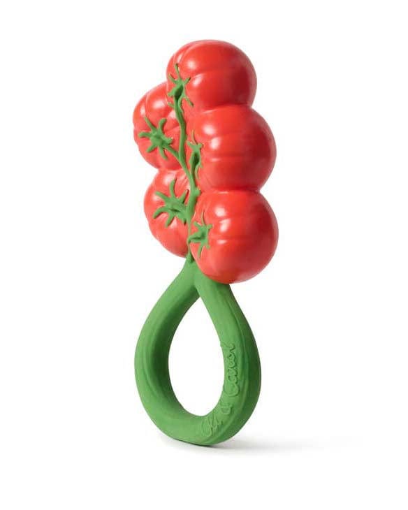 Little oli + carol baby accessories tomato rattle toy