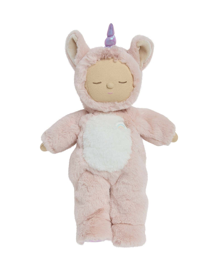 Little olli ella play cozy dinkum unicorn sugarpie pink