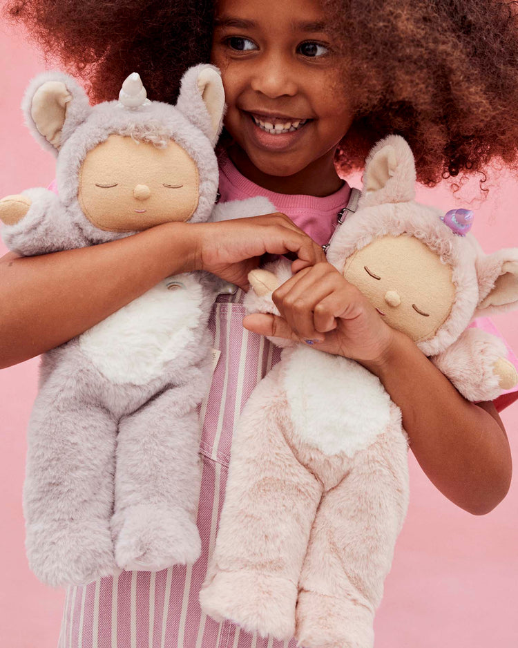 Little olli ella play cozy dinkum unicorn sweetpea lilac