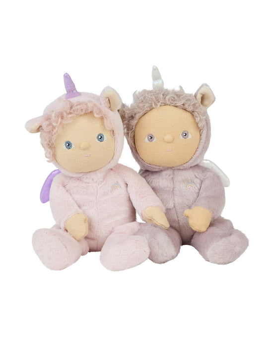 Little olli ella play dinky dinkum doll uma unicorn lilac