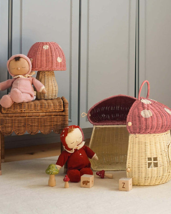 Little olli ella play mushroom doll house in musk