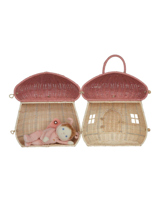 Little olli ella play mushroom doll house in musk