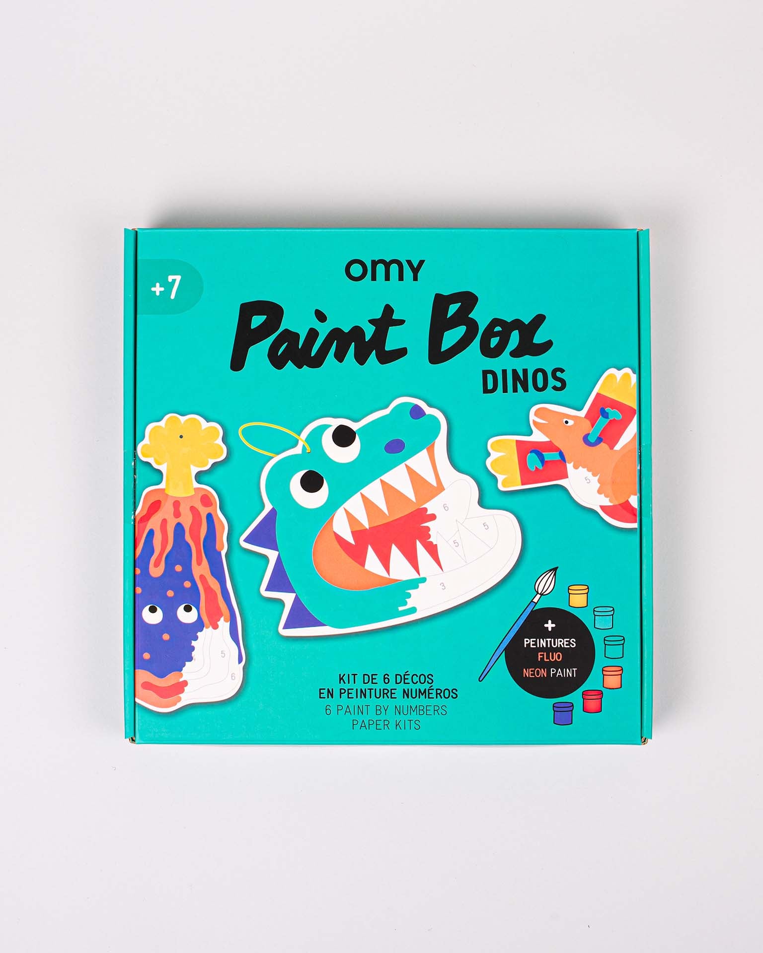Little omy play dino paint box