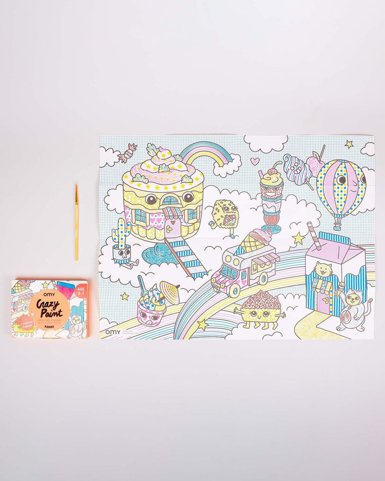Little omy play kawaii crazy paint