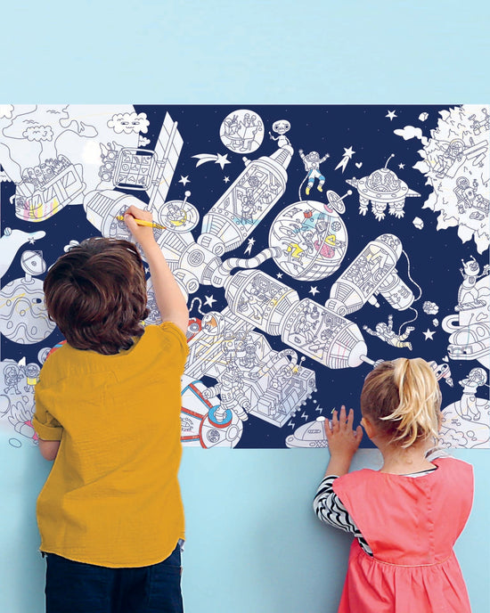 Little omy play space station poster + stickers