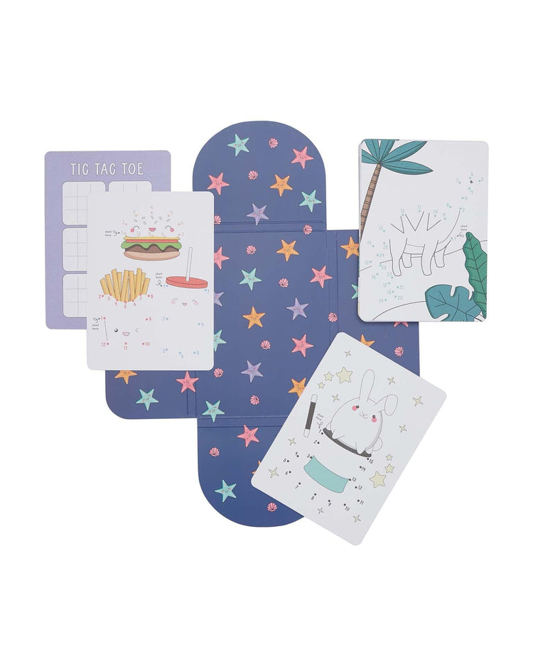 Little ooly play activity cards - connect the dots activity cards