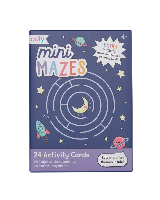 Little ooly play activity cards - mini mazes activity cards