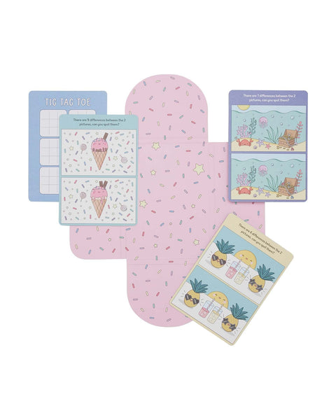 ooly activity cards - spot the difference activity cards play at Little