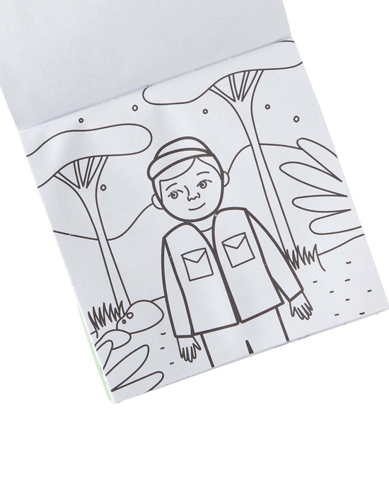 Little ooly play carry along coloring book - on safari