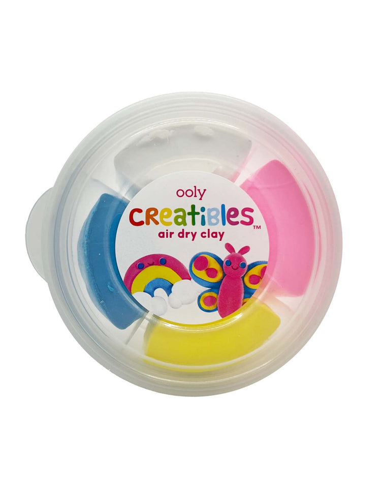 Little ooly play creatibles D.I.Y. air-dry clay kit: rainbow BFFs