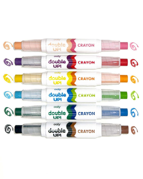 Little ooly play double up! Double-ended crayon set of 6