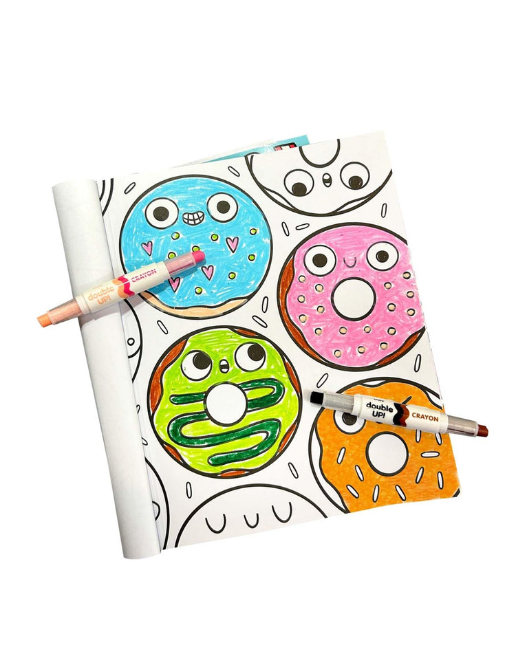 Little ooly play double up! Double-ended crayon set of 6