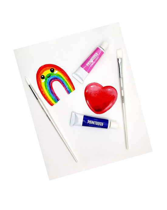 Little ooly play paintology acrylic paints set classic colors
