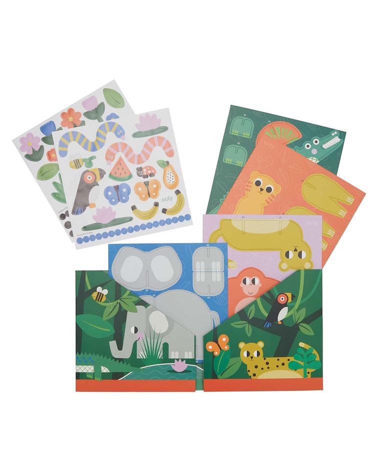 Little ooly play pop! make & play - into the jungle