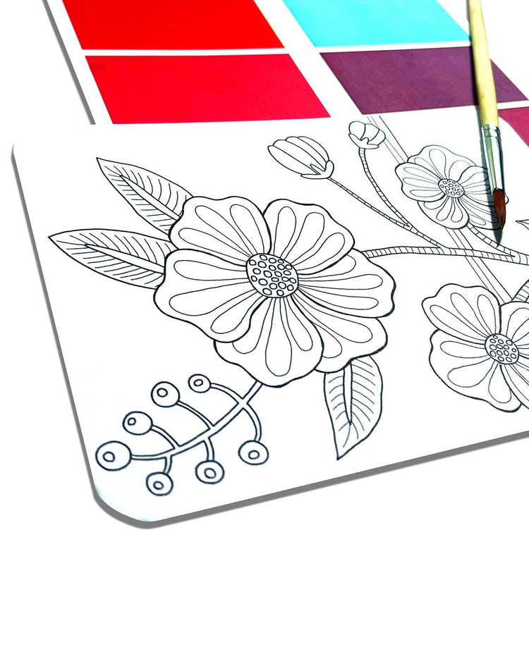 Little ooly play scenic hues - flowers and gardens