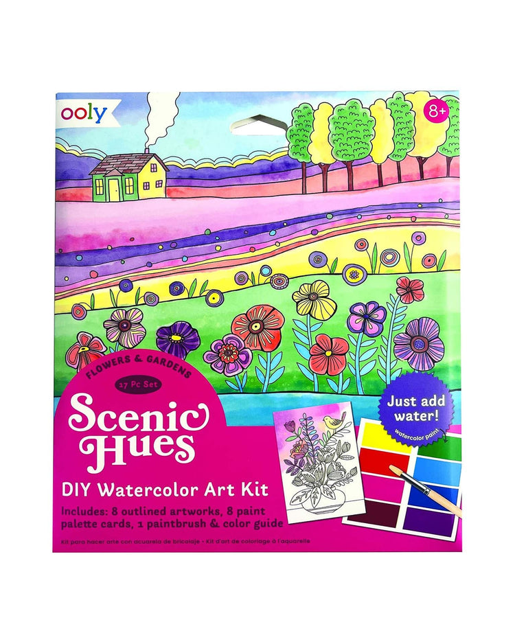 Little ooly play scenic hues - flowers and gardens