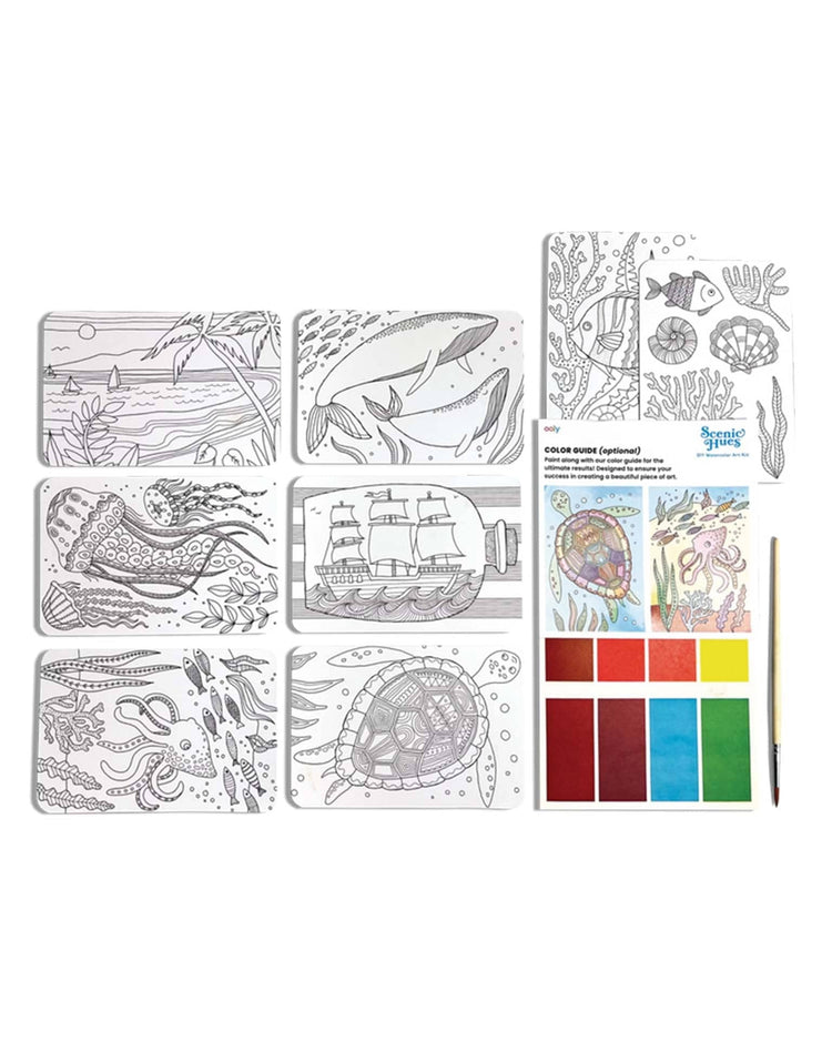 Little ooly play scenic hues - ocean paradise