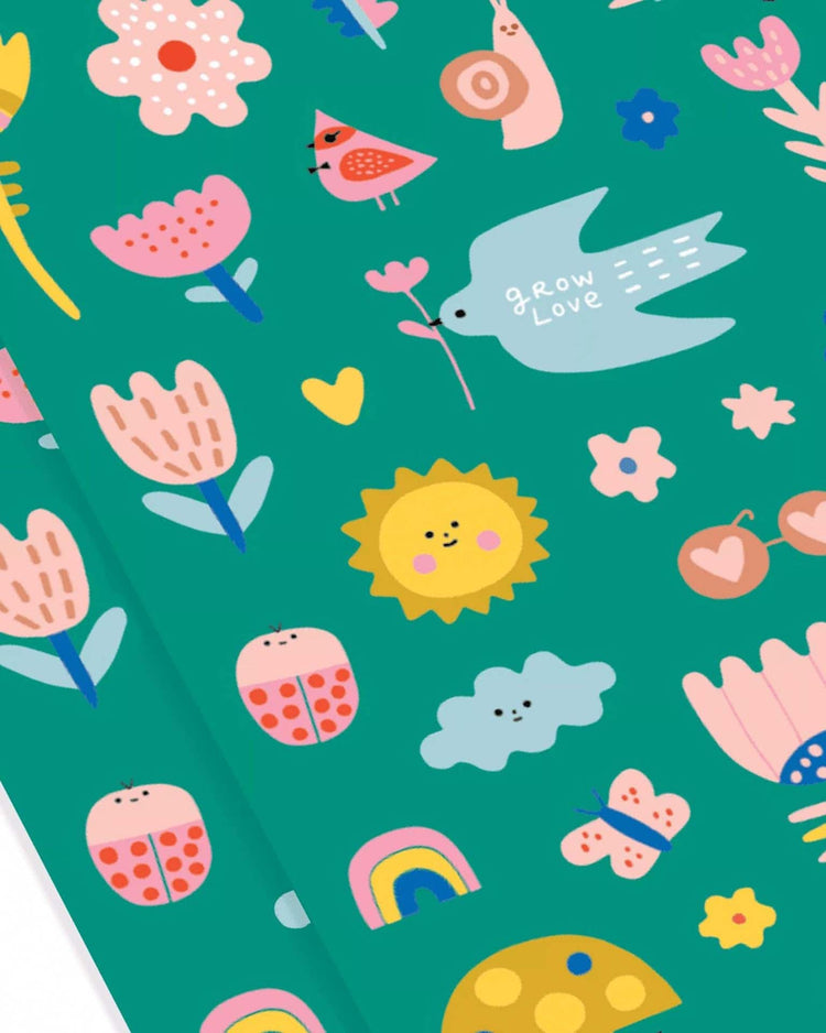 Little ooly play stickiville garden of love stickers