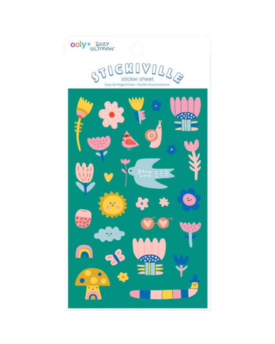 Little ooly play stickiville garden of love stickers