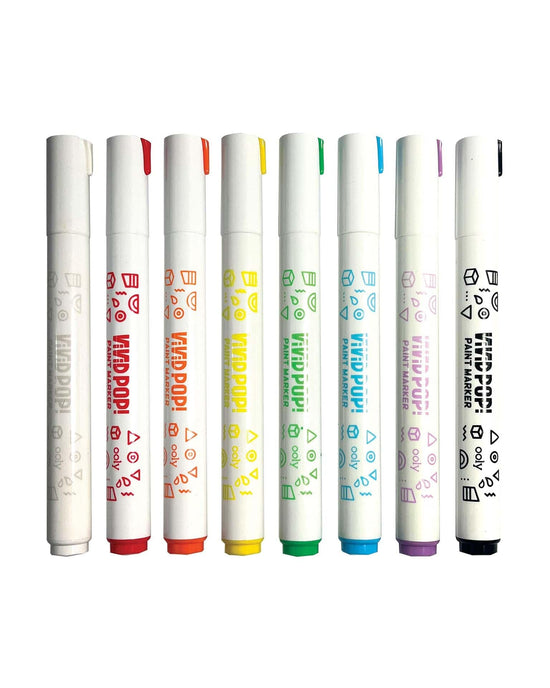 Little ooly play vivid pop! water based paint markers