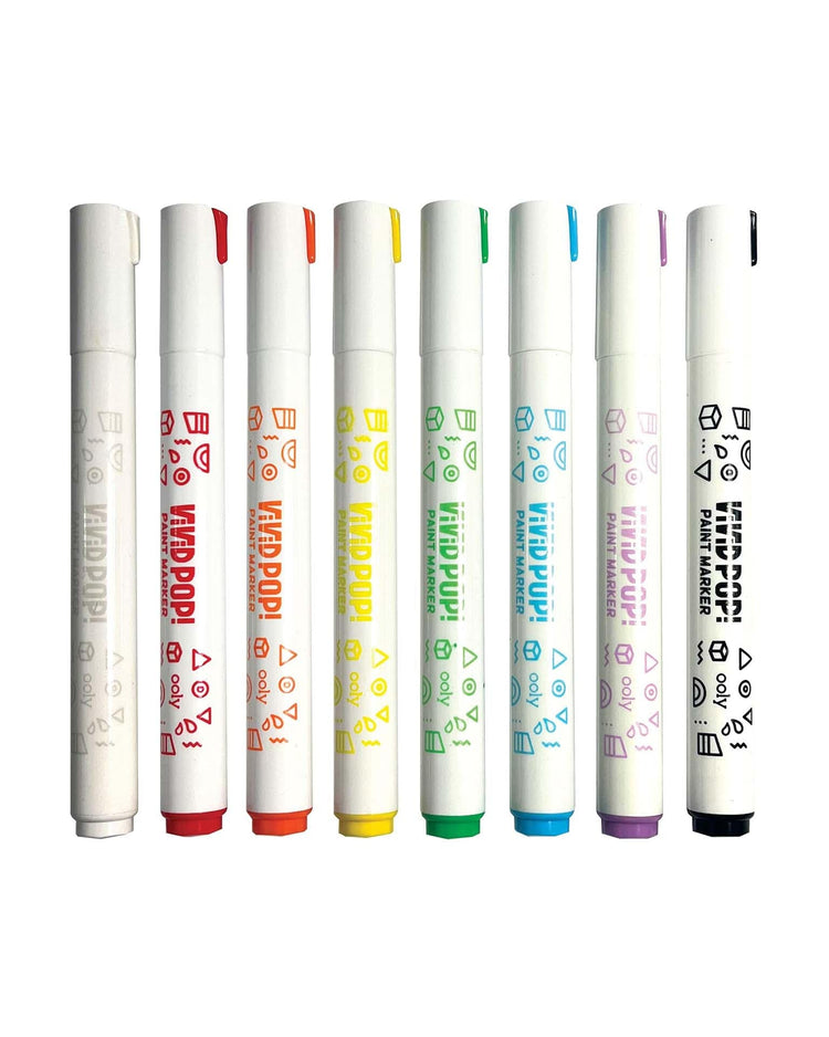 Little ooly play vivid pop! water based paint markers