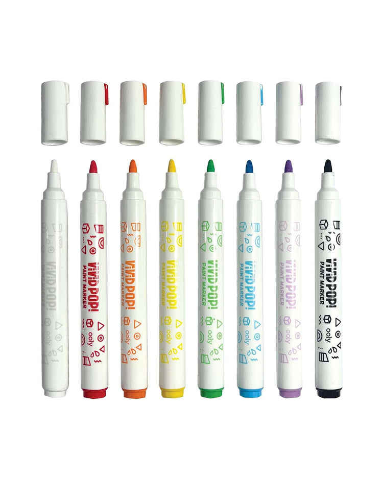 Little ooly play vivid pop! water based paint markers
