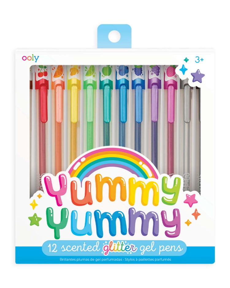 Little ooly play yummy yummy scented glitter gel pens