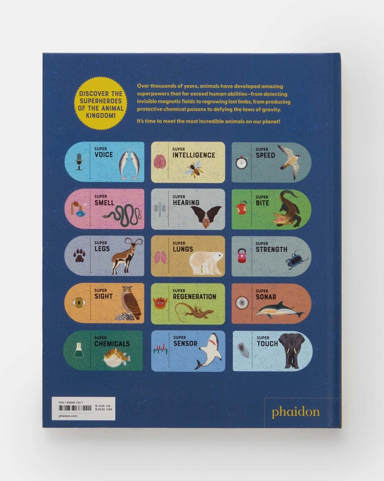 Little phaidon play superpowered animals: meet the world's strongest, smartest, and swiftest creatures